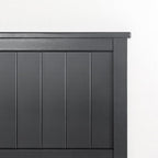 ZINUS Santiago Platform Bed Frame, Wood Slat Support, No Box Spring Needed, Easy Assembly, Queen, Black