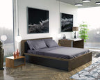 DREAMCARE Full Size Sheet Set – 6 pcs Cooling Bed Sheets – up to 21” Deep Sheets Full Size Bed Set – 2500 Supreme Collection – Extra Soft 100% Brushed Microfiber Hotel Luxury with Side Pocket – Gray