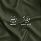 Bedsure King Size Sheets Set, Cooling Sheets for Hot Sleepers, Rayon Derived from Bamboo, Breathable & Soft, Deep Pocket Up to 16 Inches, Hotel Luxury Silky Bedding, Olive Green