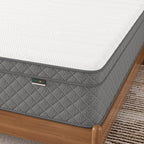 PurrJoys Queen Mattress, 12 Inch Cooling-Gel Memory Foam and Pocket Spring Hybrid Mattress, Queen Bed Mattressess in a Box, CertiPUR-US Certified, Medium Firm