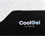 Cool Gel Chill 14 Inch Medium Firm Memory Foam Mattress King Size, with 2 Bonus Cool Gel Memory Foam Bed Pillows, 14" with Pressure Relief, CertiPUR-US Certified, Cooling King Mattress in a Box