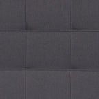 Flash Furniture Bedford Tufted Upholstered Twin Size Headboard in Dark Gray Fabric