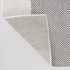 JONATHAN Y Geometric Organic Shapes Indoor Outdoor Area Rug 4X6 Cream/Black, Zia Modern for Backyard, Patio, Porch, Easy-Cleaning, High Traffic, Pet-Friendly, Non-Shedding (TSN306A-4)