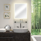 Gatco 1391MX Table Mirror, Matte Black/ 7.50" Double Sided Tabletop Makeup Vanity Mirror with 3X Magnification on One Side and Rotates 360 Degrees