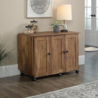 Sauder Miscellaneous Storage Sewing/Craft Cart/ Pantry cabinets, Vintage Oak finish