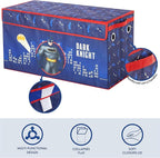 Idea Nuova Batman Collapsible Children’s Toy Storage Trunk, Durable with Soft Lid, 28.5"x14.5"x16"
