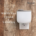 Westin Mini Home Diffuser & Fragrance Refill | Authentic White Tea Scent | Luxury Hotel Diffuser | Up to 300 Hours | Notes of White Tea, Cedar, Vanilla | Waterless Fragrance Plug-in Wall Diffusers
