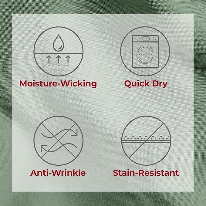 Mellanni Twin Sheets Set - 3 PC Iconic Collection Bedding - Hotel Luxury, Extra Soft, Cooling Bed Sheets - Wrinkle, Fade, Stain Resistant (Twin, Sage)