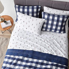 Eddie Bauer - Full Sheets, Cotton Flannel Bedding Set, Brushed for Extra Softness, Cozy Home Decor (Ski Slope, Full)