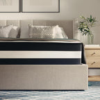 Flash Furniture Capri Comfortable Sleep 12" Hybrid Pocket Spring and Foam Mattress, Foam Pocket Spring Hybrid Mattress for Pressure Relief, Queen