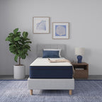 NapQueen Twin-XL Size, 10 Inch New Victoria Hybrid Cooling Gel Infused Pocket Spring and Memory Foam Mattress, Bed in a Box, CertiPUR-US Certified