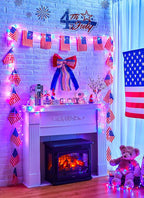 Brightown 10FT Fairy Lights Color Changing - 100 LED 22 Colors Firecracker Fairy Lights with Remote, Cluster String Lights Indoor with 12 Lighting Mode, Christmas Fairy Light for Bedroom Classroom