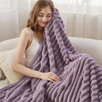 Bedsure GentleSoft Light Purple Throw Blanket for Couch - Cozy Soft Blankets for Women, Cute Small Throws for Girls, Purple, 50x60 Inches
