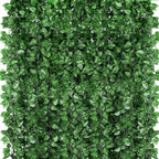 720 Feet 96 Pack Fake Greenery Hanging Garland, Ivy Leaf Plants, Vine Leaves, Fake Flowers Foliage for Bedroom Garden Wall Decor
