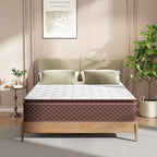 Swbvs Queen Mattress, 14 Inch Pillow Top Queen Size Mattress – Plush Comfort with Pocketed Coils & Pressure Relief – Ideal for Side Sleepers, Motion Isolation & Back Pain Relief,Firm