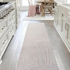 JONATHAN Y Graphic Lines High-Low Runner Rug 2X8 White/Cream, Alcina Modern Scandinavian for Living Room, Bedroom, Kitchen, Easy-Cleaning, High Traffic, Pet-Friendly, Non-Shedding SND102B-28