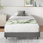 ZINUS 5 Inch Twin WonderBox(TM) Smart Box Spring, Quick Assembly Mattress Foundation, Durable Metal Frame, Grey