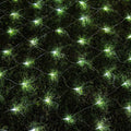 AWQ 200 LED 9.8ft x 6.6ft String Lights Net Mesh Lights Christmas Net Lights 8 Modes for Christmas Wedding Party Home Garden Lawn Bushes Indoor Outdoor Decor (9.8ft x 6.6ft, White)