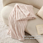 Bedsure GentleSoft Crystal Pink Twin Blanket for Bed - Super Soft Cozy Blankets for Women, Cute Large Blanket for Girls, 66x90 Inches