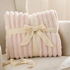 Bedsure GentleSoft Crystal Pink Throw Blanket for Couch - Cozy Soft Blankets for Women, Cute Small Throws for Girls, 50x70 Inches
