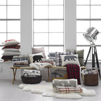 Eddie Bauer - Twin Sheets, Cotton Flannel Bedding Set, Brushed For Extra Softness, Cozy Home Decor (Elk Grove, Twin)