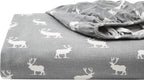 Eddie Bauer - Queen Sheets, Cotton Flannel Bedding Set, Brushed For Extra Softness, Cozy Home Decor (Elk Grove, Queen)