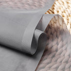 OVZME 2 Panels Grey Sheer Valance - Short Fresh Sheer Curtain Valances for Windows Basement Semi Sheer Valances for Kitchen Window, Dual Rod Pocket (Grey, 42 by 14 Inches Long)
