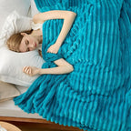 Bedsure GentleSoft Teal California King Size Blanket for Couch - Cozy Soft Blankets for Women, Cute Small Fleece Throws for Girls, Birthday Gifts for Women, 102x96 Inches