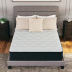 Signature Design by Ashley Full Size Palisades 14 Inch Firm Hybrid Mattress with Quick Response Gel Memory Foam, Fiberglass Free, Mattress In A Box
