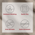 Mellanni Extra Deep Split King Sheets - 5 PC Iconic Collection Bedding - Hotel Luxury, Ultra Soft, Cooling Bed Sheets - Wrinkle, Fade, Stain Resistant (Split King, Tan)