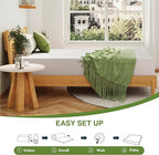 EGOHOME Twin XL Memory Foam Mattress, 10 Inch Bed Mattress in a Box with Cooling Green Tea Gel, Relieve Pressure with Medium Support, CertiPUR-US Certified, 80''L x 38''W, White
