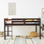 Concord Junior Loft Bed, Twin, Cappuccino