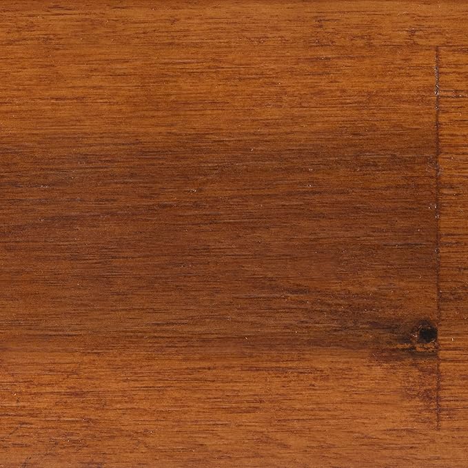 Mellow Naturalista Classic 12 Inch Solid Wood Platform Bed with Wooden Slats, Cal King, Cherry