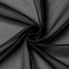 OWENIE Black Sheer Curtains, Sheer Curtains 78 inch Length 2 Panels Set, Rod Pocket Voile Fimly Sheer Drapes for Living Room/Bedroom, 2pcs, Each 42" W x 78" L, Black
