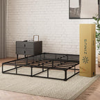 ZINUS 9 Inch Full WonderBox(TM) Smart Box Spring, Quick Assembly Mattress Foundation, Durable Metal Frame, Grey