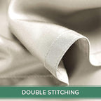 Full Sheets by Pure Bamboo, Genuine 100% Organic Viscose Derived from Bamboo Bed Sheet Set, Luxuriously Soft & Cooling, Double Stitching, Lifetime Quality Promise (Full, Ivory)