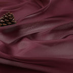 OWENIE Burgundy Vine Sheer Curtains, Sheer Curtains 96 inches Long 2 Panels Set, Rod Pocket Fimly Sheer Drapes for Living Room/Bedroom, 2pcs, Each 59" W x 96" L