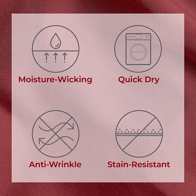 Mellanni Extra Deep Full Sheets - 4 PC Iconic Collection Bedding - Hotel Luxury, Ultra Soft, Cooling Bed Sheets - Wrinkle, Fade, Stain Resistant (Full, Brick Red)