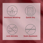 Mellanni Extra Deep California King Sheets - 4 PC Iconic Collection Bedding - Hotel Luxury, Ultra Soft, Cooling Bed Sheets - Wrinkle, Fade, Stain Resistant (Cal King, Brick Red)
