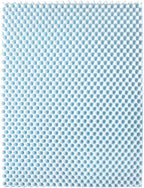 Best Price Mattress 4 Inch Egg Crate Memory Foam Mattress Topper with Cooling Gel Infusion, CertiPUR-US Certified, Dorm Essentials, TwinXL, Light Blue