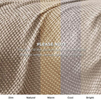 Bedsure Cooling Cotton Waffle Twin XL Blanket - Lightweight Breathable Blanket of Rayon Derived from Bamboo for Hot Sleepers, Luxury Throws for Bed, Couch and Sofa, Taupe, 66x90 Inches