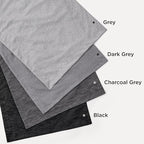 Bedsure Full Comforter Set - Charcoal Grey Soft Bedding for All Seasons, Cationic Dyed Bed Set, 3 Pieces, 1 Full Size Comforter (82"x86") and 2 Pillow Shams (20"x26"+2")