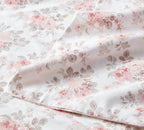 Laura Ashley - Flannel Sheets King Size, Anti-Pilling & Wrinkle Resistant Cotton, Touchably Soft for All-Season Comfort - Bed Sheets with Matching Pillowcases & Fitted Sheet (Lisalee Pink)