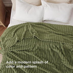 Bedsure GentleSoft Cypress Full Blanket for Couch - Cozy Soft Blankets for Women, Cute Small Fleece Throws for Girls, Birthday Gifts for Women Decor Gifts, 84x90 Inches