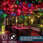 Joiedomi Christmas String Lights Indoor,100 Count Mini Pink Valentines Day Light,21.4 FT Lighting Decor for Patio Dorm Classroom Holiday Wedding Party Garland Birthday Festival,White Wire
