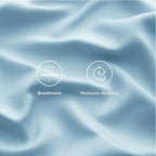 Bedsure Queen Sheet Set, Rayon Derived from Bamboo, Cooling Sheets, Breathable & Soft, Deep Pocket Up to 16 Inches, Hotel Luxury Silky Bedding for Hot Sleepers, Aqua