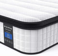 Inofia Full Mattress, 10 Inch Hybrid Innerspring Spring with Memory Foam, Cool Bed in a Box, Pressure Relief with Motion Transfer, Mattress Full Size