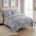 Sweet Home Collection 7 Piece Comforter Set Bag Solid Color All Season Soft Down Alternative Blanket & Luxurious Microfiber Bed Sheets, Tulsa, Full