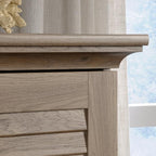 Sauder Harbor View Multipurpose Storage, Tall Pantry Cabinet, L: 35.43" x W: 16.73" x H: 61.02", Salt Oak