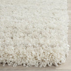 SAFAVIEH Arizona Shag Collection Area Rug - 10' x 14', Ivory & Beige, Moroccan Design, Non-Shedding & Easy Care, 1.6-inch Thick Ideal for High Traffic Areas in Living Room, Bedroom (ASG741A)